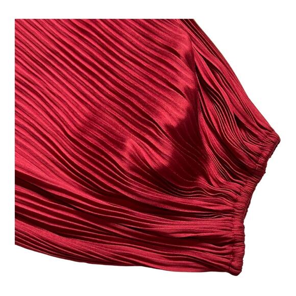 Anthropologie Dolan Left Coast Sloane Blouse Pleated Ruffle Sleeve M - Picture 6 of 12